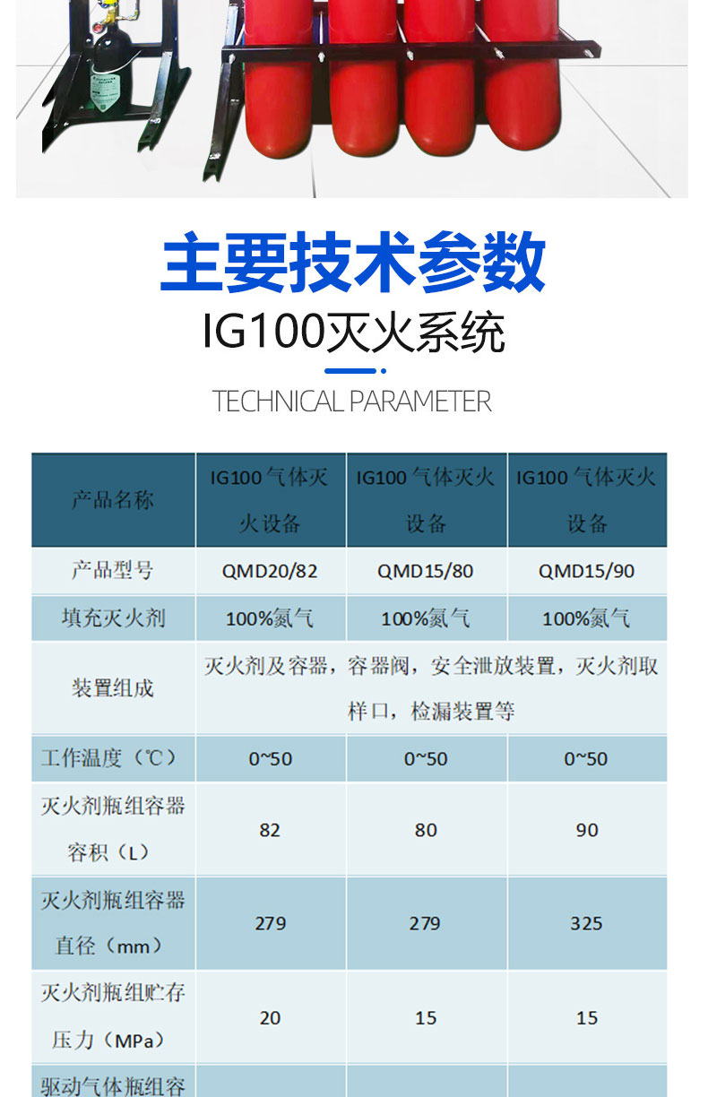IG纯氮灭火系统
