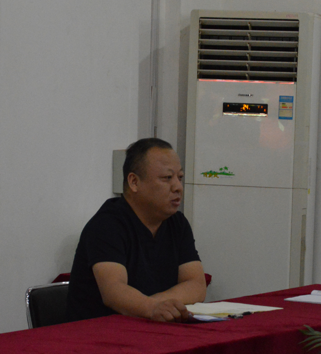 生产负责人讲话