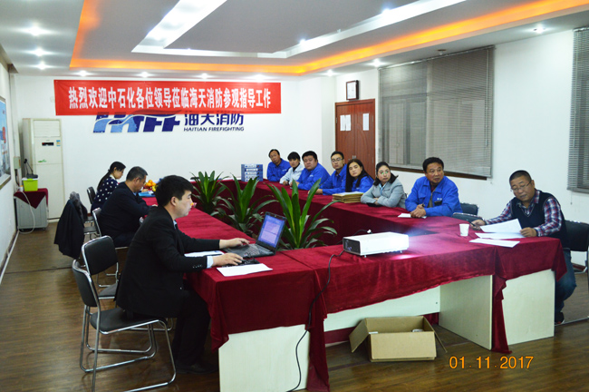 中石化评审小组现场评审