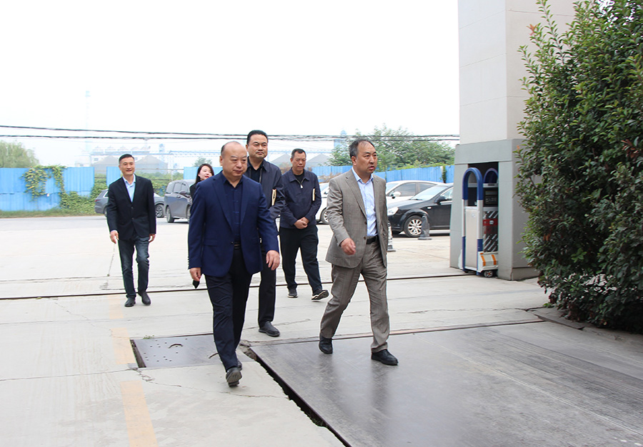 海天消防领导考察