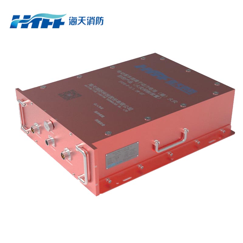 电动客车锂离子动力电池箱火灾抑制装置