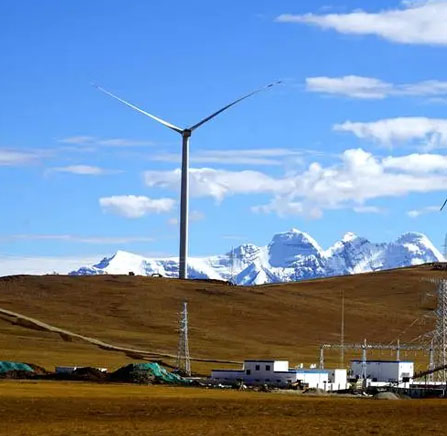 风电场干粉灭火场景